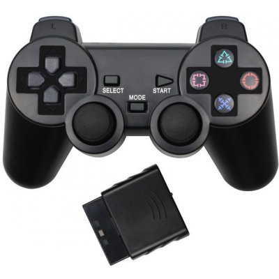 PSko Bezdrátový ovladač pro PS1 a PS2 černý 5094 – Zboží Živě
