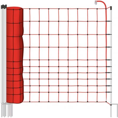 Ohradníková elektrická síť pro koně a poníky, výška 145 cm, délka 50 m, dvojitý hrot – Hledejceny.cz