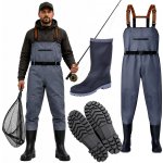 RealG RC-K-2564 Brodící kalhoty s opaskem, vel. 44, šedé – Hledejceny.cz