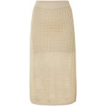 esmara dámská ažurová midi sukně střih zdůrazňující postavu béžová – Zboží Dáma
