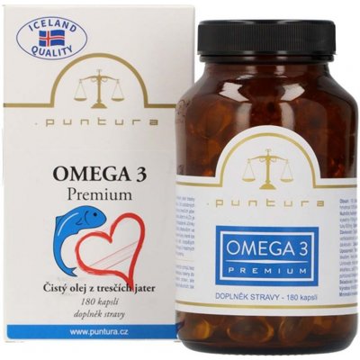 Puntura Omega 3 Premium 180 kapslí