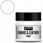pentart Barva na textil a kůži bílá 50 ml – Zboží Dáma