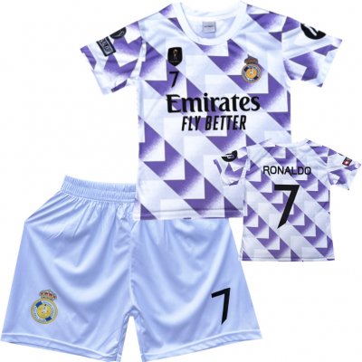 Numberoplus dětský fotbalový dres Komplet - Real Madrid Away Ronaldo – Zboží Dáma