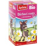 Apotheke Pohankový Bio dýchací cesty s heřmánkem 20 x 1,5 g – Zboží Dáma