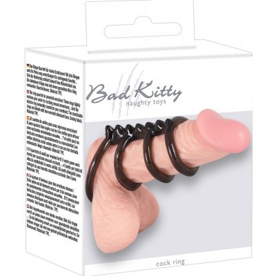 Bad Kitty Cock Ring 4er – Zboží Mobilmania