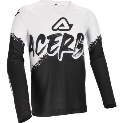 Acerbis dres junior MX LINEAR černá/bílá | Zboží Auto