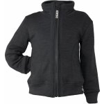 Crawler Merino mikina na zip se stojáčkem a kapsami dětská Grafitová – Sleviste.cz