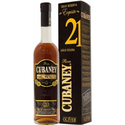 Cubaney Exquisito 21y 38% 0,7 l (karton) – Zboží Dáma