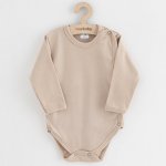 Kojenecké celorozepínací body New Baby Classic II hvězdy béžové – Hledejceny.cz