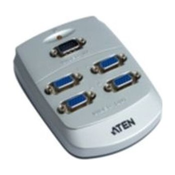 Aten VS-84 VGA splitter / 4-portový (1 PC - 4 monitory) / 250MHz