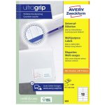 Avery Zweckform 3659 univerzální etikety 97,0 x 42,3 mm 1200 etiket bílé – Sleviste.cz