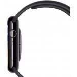Apple Watch Series 10 46mm Cellular klavírně černý hliník s černým sportovním řemínkem M/L MWY43QC/A – Zboží Živě
