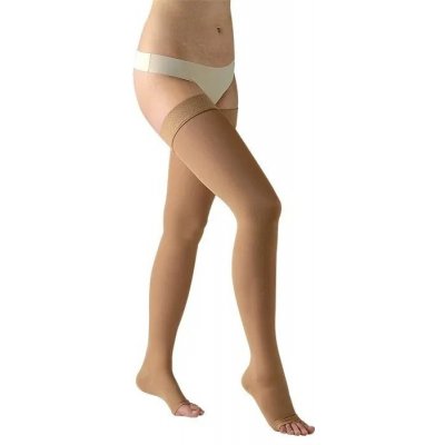 Avicenum Stehenní punčochy PHLEBO 360 s lemem délka normal bez špice natura – Zboží Mobilmania