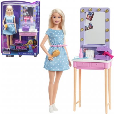 Barbie Big City Big dreams a kosmetický stolek – Zboží Mobilmania