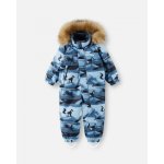 Dětská zimní kombinéza s membránou Reima Lappi Frozen Blue – Zboží Dáma