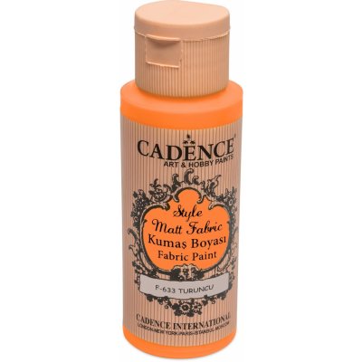 Cadence Barva na textil Style Matt Fabric oranžová 59 ml – Sleviste.cz