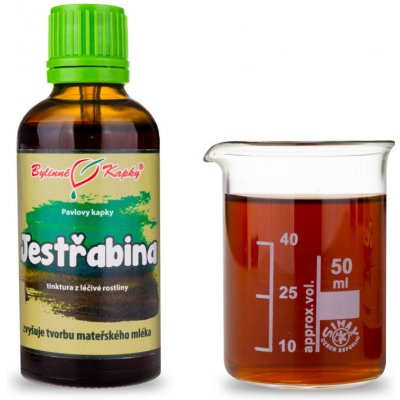 Bylinné kapky Jestřabina tinktura 50 ml – Hledejceny.cz