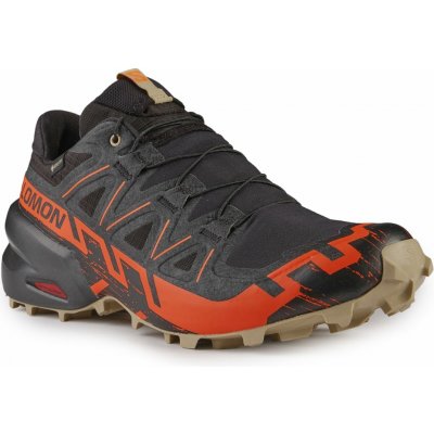 Salomon Speedcross 6 GTX M L47879500 black/shocking orange/white pepper – Zboží Dáma