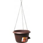 Nohel Garden Žardinka samozavlažovací SIESTA závěsná antracit 25x16 cm – Hledejceny.cz