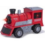 Miktrotrading Lokomotiva červená 1:16 se světlem a zvukem – Zboží Dáma