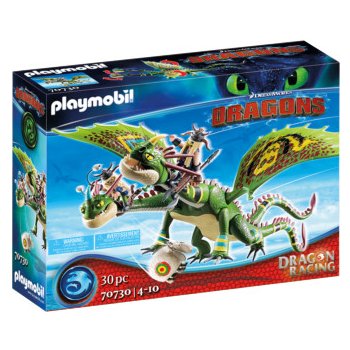 Playmobil 70730 Dragon Racing: Rafana a Ťafan s Krkounem a Blivounem