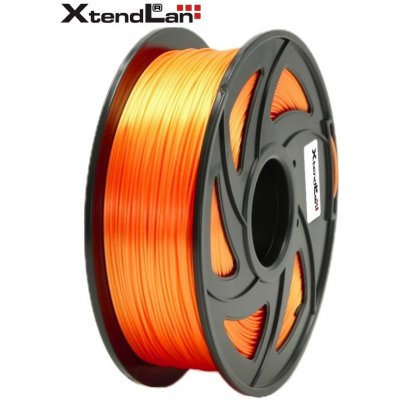 XtendLAN PLA 1,75mm lesklý oranžový 1kg – Zboží Živě