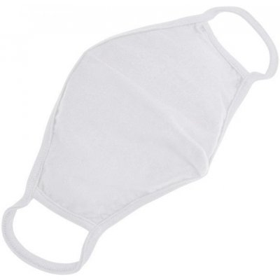 Jago 75007 bavlněná rouška dvouvrstvá bílá 2 ks – Zboží Dáma