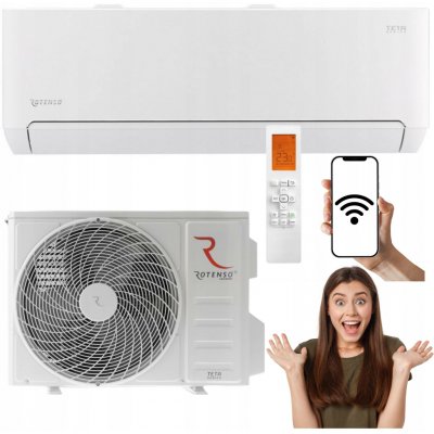 Rotenso Teta 3,5kW WiFi bílá s topením – Zboží Mobilmania