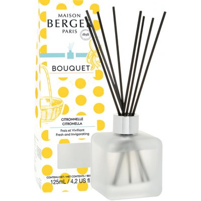 Maison Berger Paris aroma difuzér Cube Proti komárům Citronella 125 ml – Zbozi.Blesk.cz