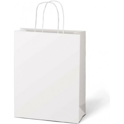 MFP paper Taška MFP dárková T 5 kraft 260x320x100 bílá 5252898 – Zboží Živě