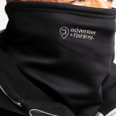 Adventer & fishing Hwerbe Thermo Neck Gaiter Multifunkční šátek Black – Zboží Dáma