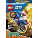 LEGO® City 60298 Kaskadérská motorka s raketovým pohonem