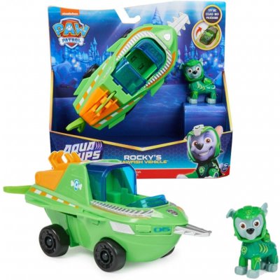 Spin Master Paw Patrol Základní vozidla s figurkou Rocky – Zbozi.Blesk.cz