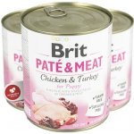 Brit Paté & Meat Puppy Chicken & Turkey 800 g – Zboží Mobilmania