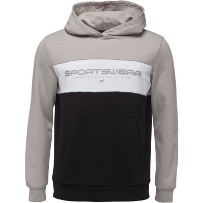 4F Sweatshirt COLOR BLOCK mikina šedá – Zbozi.Blesk.cz