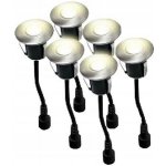svítidlo LED zápustné pr.4,5cm, 0,2W, IP67 (6ks) do dřeva – Hledejceny.cz