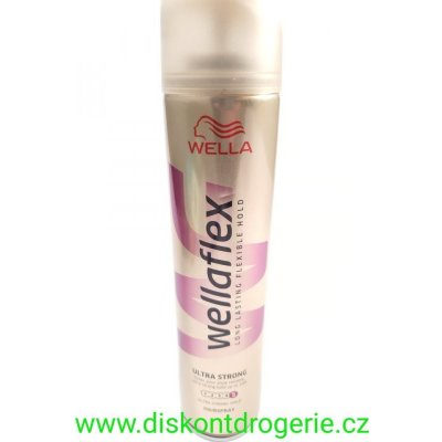 Wella Wellaflex Shine & Hold lak na vlasy ultra silný 250 ml