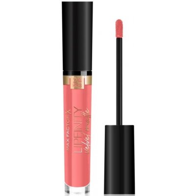 Max Factor Lipfinity Velvet Matte 24HRS tekutá matná rtěnka 030 Cool Coral 3,5 ml – Sleviste.cz