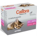 Calibra Premium Kitten 12 x 100 g – Hledejceny.cz