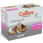 Calibra Premium Kitten 12 x 100 g – Zboží Mobilmania