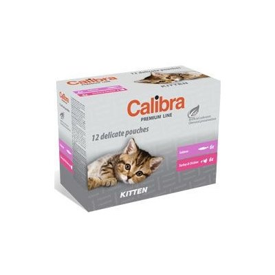 Calibra Premium Kitten 12 x 100 g – Zboží Mobilmania