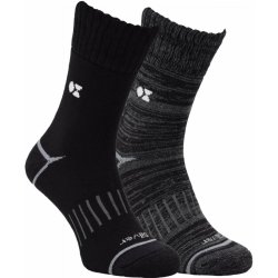 Oxsox Active pánské jednobarevné bavlněné froté ponožky se stříbrem mix barev