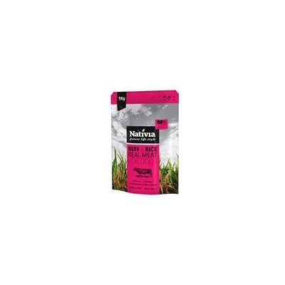 Nativia Dog REAL Meat Beef & Rice 1 kg