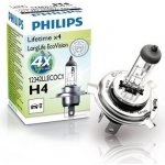 Philips LongLife EcoVision 12342LLECOC1 H4 P43t-38 12V 60/55W – Zboží Mobilmania