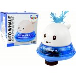 LEAN Toys Velryba Stříkající Vodu Se Stojanem Bílá – Zboží Dáma