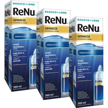 Bausch & Lomb ReNu Advanced 3 x 360 ml