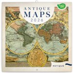 Nástěnný poznámkový Staré mapy 2026 – Zbozi.Blesk.cz