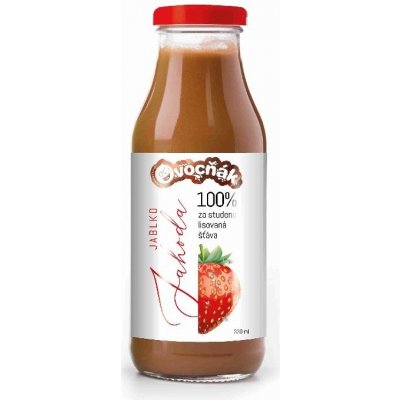 Ovocňák Mošt jablko-jahoda 330 ml sklo – Zboží Dáma