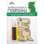 ARGUS Kreativní tvoření vybarvi si magnetku dinosaurus 19260003 – Hledejceny.cz