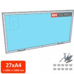 MH Technic venkovní informační vitrína MH60 1000 x 2000 mm 27xA4 – Zbozi.Blesk.cz